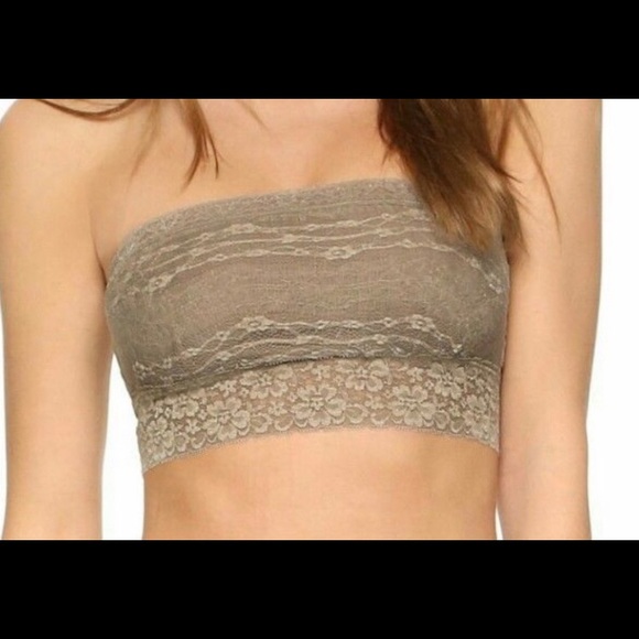 Free People lace taupe bandeau - Picture 4 of 5